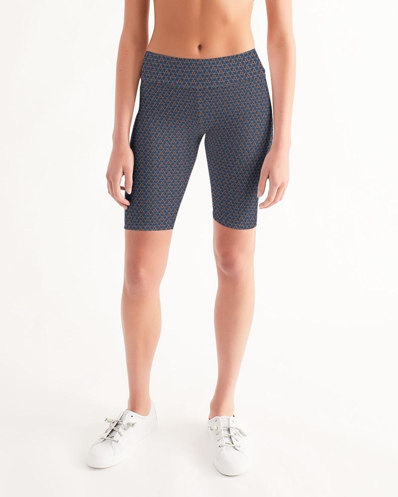 Iman Night Pattern Women's Yoga Shorts