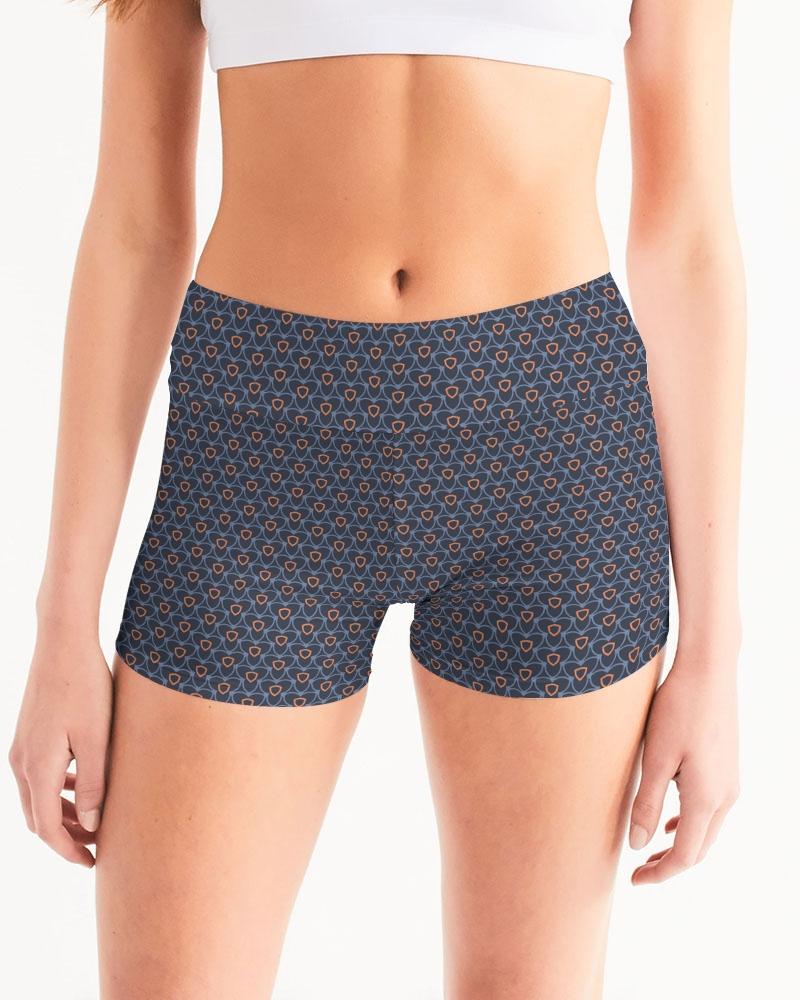 Iman Night Pattern Women's Yoga Shorts