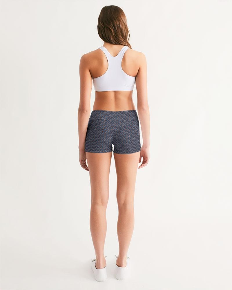 Iman Night Pattern Women's Yoga Shorts