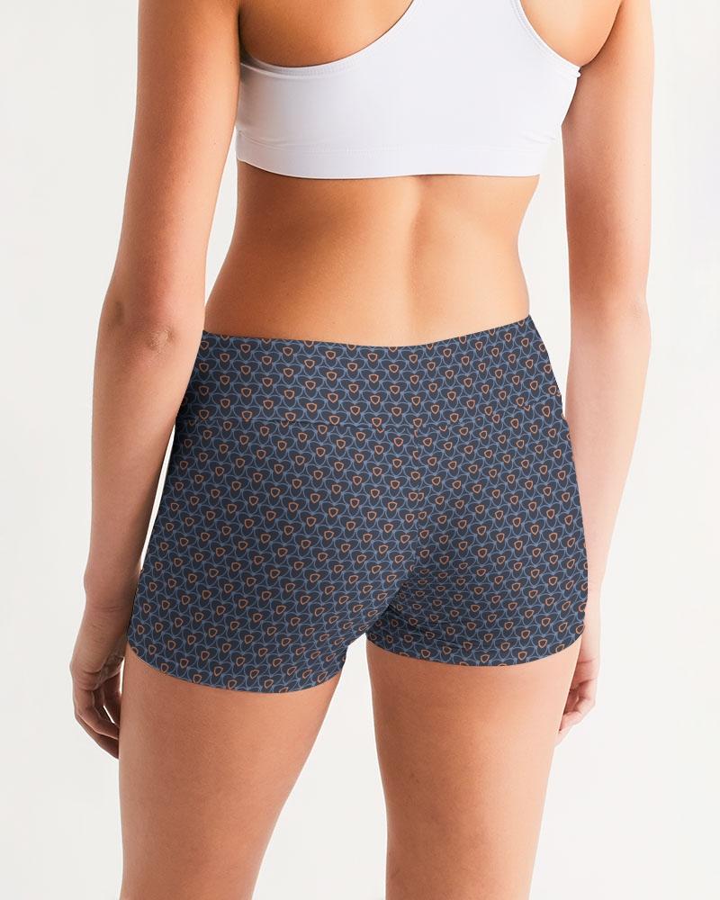 Iman Night Pattern Women's Yoga Shorts